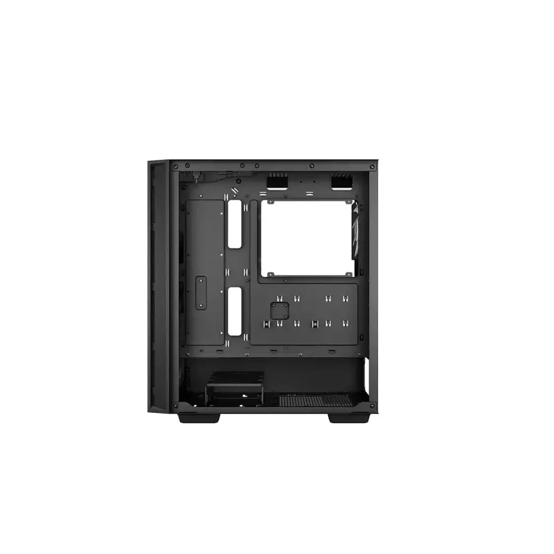 Korpusas DeepCool MATREXX55 V4 C Midi Tower Black — grūdintas stiklas, ATX/microATX, USB-C, max GPU 370 mm