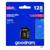 GOODRAM 128GB microSDXC UHS-I Class 10 atminties kortelė su SD adapteriu (skaitymas 100 MB/s, rašymas 10 MB/s)
