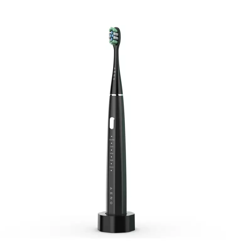 Sonicinis dantų šepetėlis AENO DB2S Juodas 4 režimai 46000 aps/min