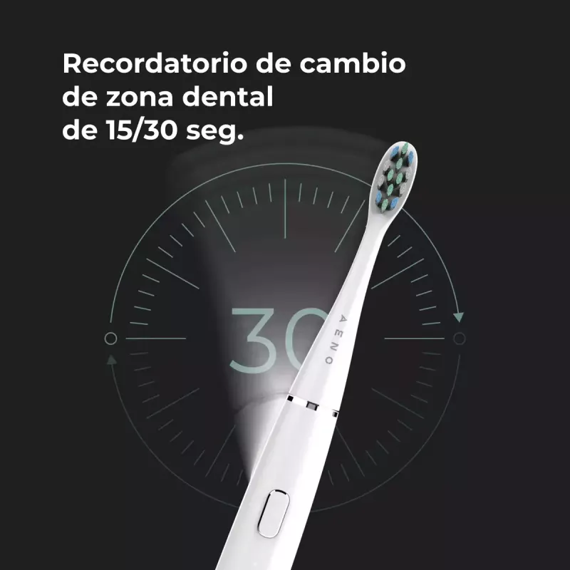 Sonic dantų šepetėlis AENO DB1S Baltas 4 režimai 46000 sūkių/min