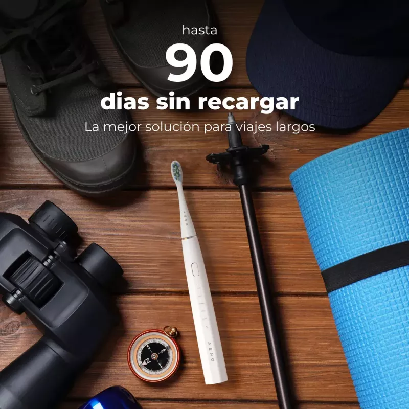 Sonic dantų šepetėlis AENO DB1S Baltas 4 režimai 46000 sūkių/min