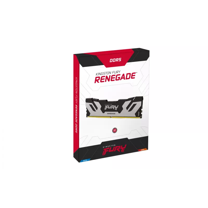 Kingston FURY Renegade 32 GB DDR5 6400 MT/s CL32 DIMM sidabrinė