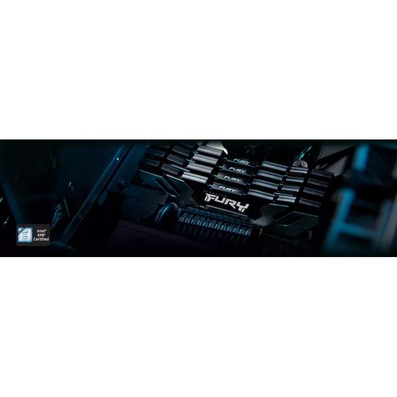 Kingston FURY Renegade 32 GB DDR5 6400 MT/s CL32 DIMM sidabrinė