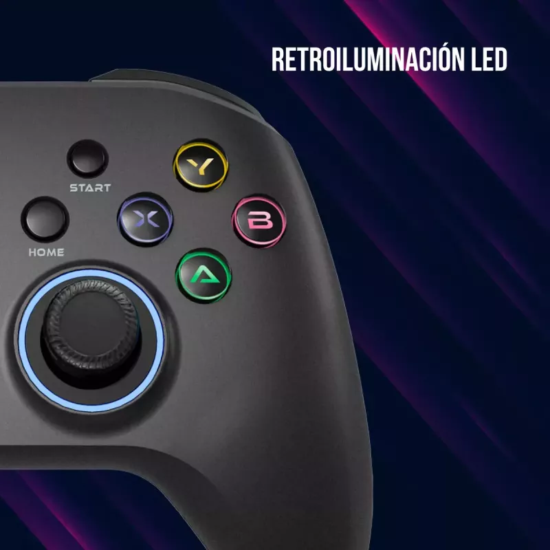 Žaidimų pultas Lorgar LRG-GP510 Juodas Belaidis Valdiklis, skirtas Nintendo Switch, PC, PlayStation 3
