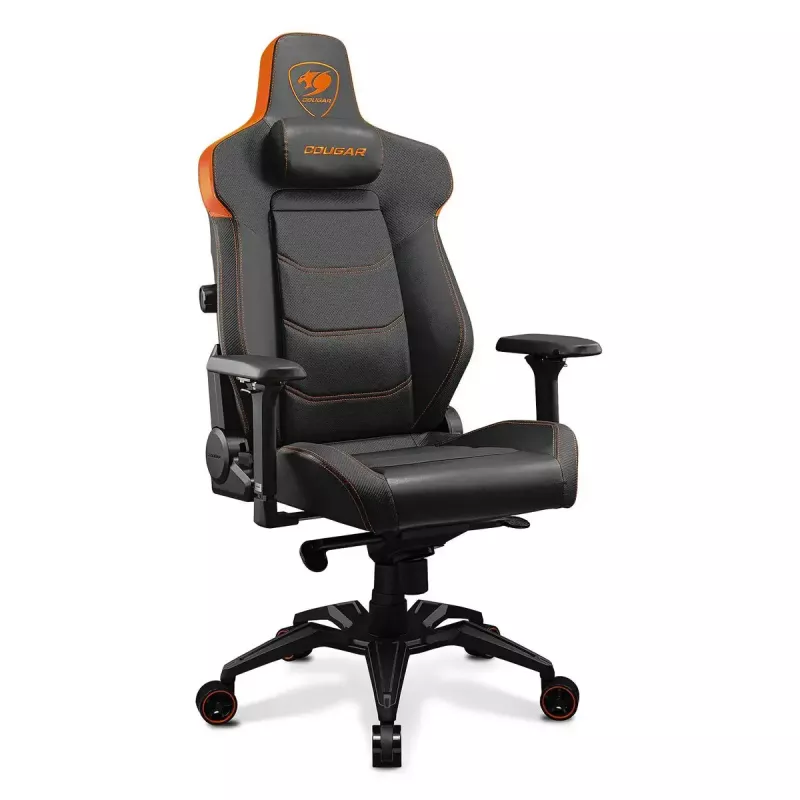 COUGAR Armor Evo CGR-EVO Universali žaidimų kėdė, paminkštinta sėdynė, juoda, oranžinė