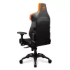 COUGAR Armor Evo CGR-EVO Universali žaidimų kėdė, paminkštinta sėdynė, juoda, oranžinė