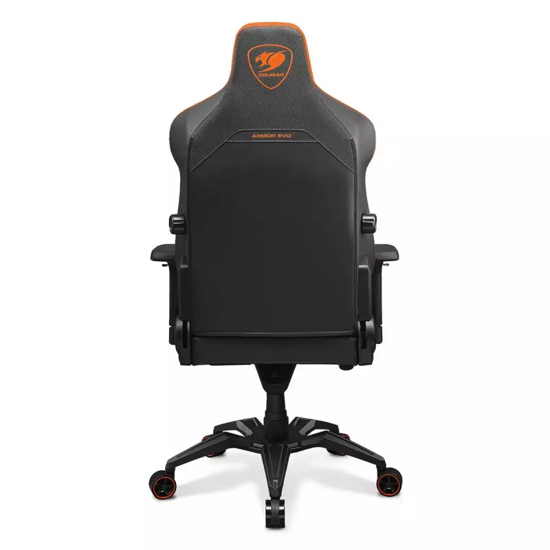 COUGAR Armor Evo CGR-EVO Universali žaidimų kėdė, paminkštinta sėdynė, juoda, oranžinė