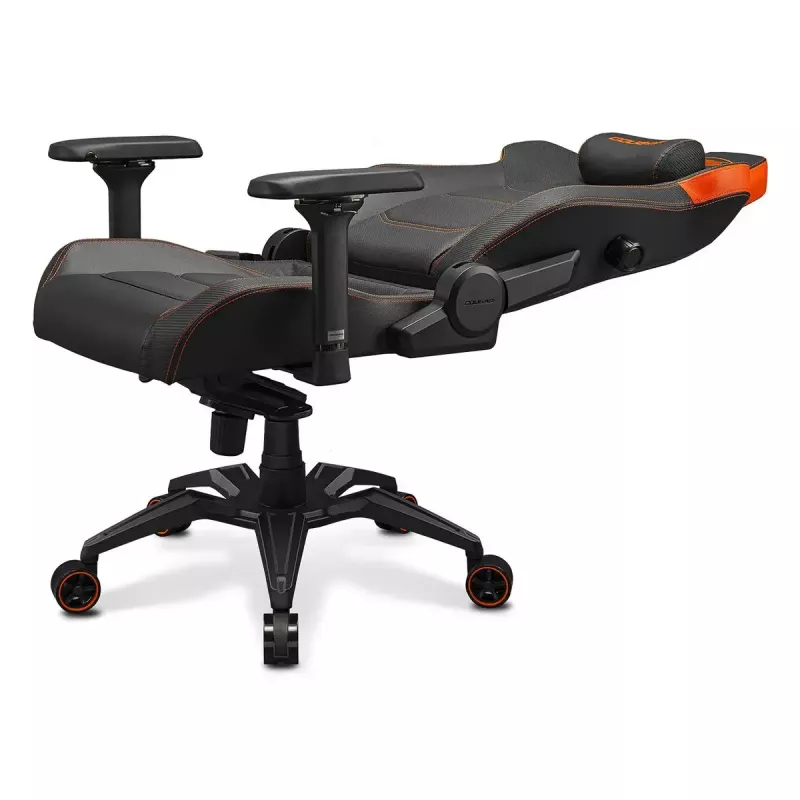 COUGAR Armor Evo CGR-EVO Universali žaidimų kėdė, paminkštinta sėdynė, juoda, oranžinė