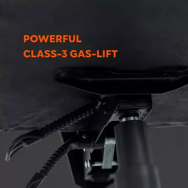 Žaidimų kėdė Canyon Flow MCH01 kieta sėdynė Juoda Oranžinė 120 kg