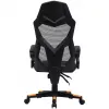 Žaidimų kėdė Canyon Flow MCH01 kieta sėdynė Juoda Oranžinė 120 kg