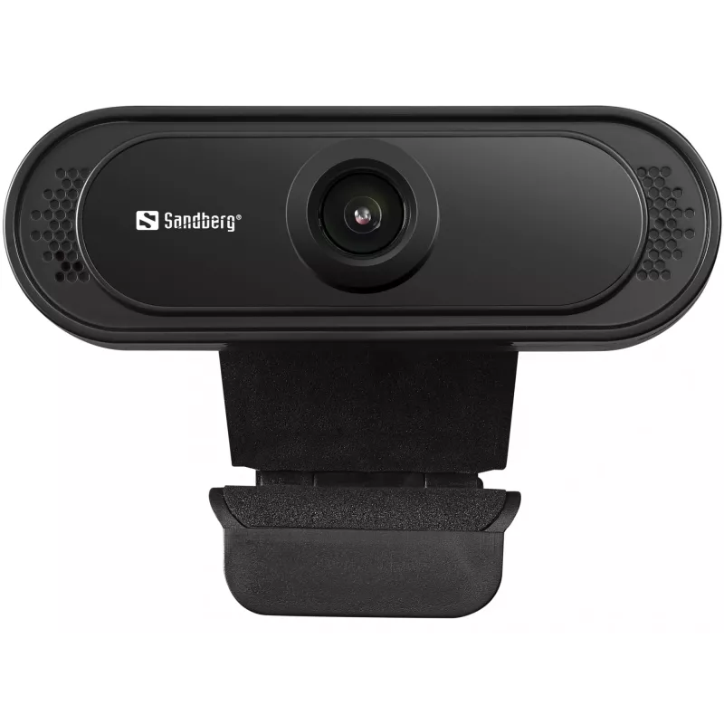 Sandberg USB Webcam 1080P Saver, 2 MP, 1920 x 1080 pikselių, Full HD, 30 kadrų/s