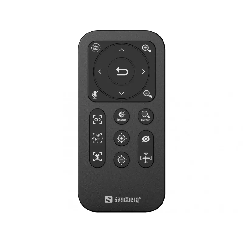 Sandberg Streamer USB Webcam Pro Elite 2560x1440 60fps juoda