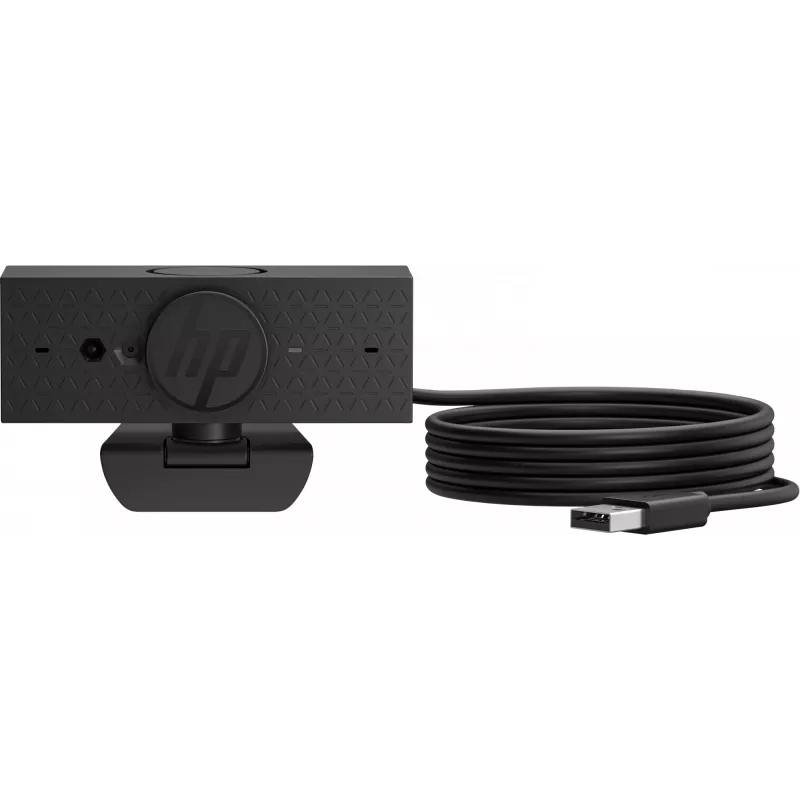 HP 625 FHD Webcam, 4 MP, 1920 x 1080 pikseliai, Full HD, verslui, USB, juoda