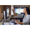 HP 625 FHD Webcam, 4 MP, 1920 x 1080 pikseliai, Full HD, verslui, USB, juoda