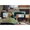 HP 625 FHD Webcam, 4 MP, 1920 x 1080 pikseliai, Full HD, verslui, USB, juoda