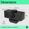 HP 625 FHD Webcam, 4 MP, 1920 x 1080 pikseliai, Full HD, verslui, USB, juoda