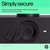 HP 625 FHD Webcam, 4 MP, 1920 x 1080 pikseliai, Full HD, verslui, USB, juoda