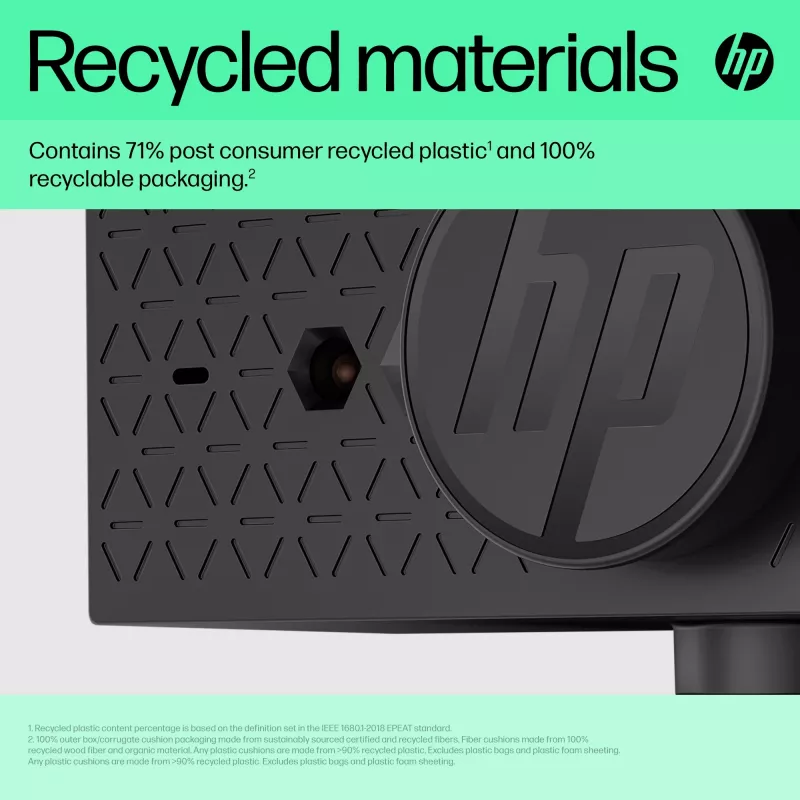 HP 625 FHD Webcam, 4 MP, 1920 x 1080 pikseliai, Full HD, verslui, USB, juoda