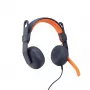 Ausinės Logitech Zone Learn On Ear 3.5mm AUX