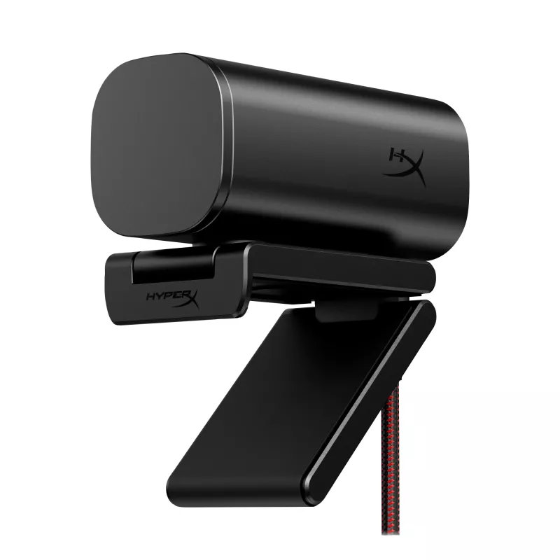 HyperX Vision S Webcam, juoda, 4K, 8 MP, Sony Starvis IMX415, USB, magnetinis privatumo dangtelis