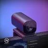HyperX Vision S Webcam, juoda, 4K, 8 MP, Sony Starvis IMX415, USB, magnetinis privatumo dangtelis