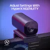 HyperX Vision S Webcam, juoda, 4K, 8 MP, Sony Starvis IMX415, USB, magnetinis privatumo dangtelis