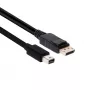 CLUB3D Mini DisplayPort į DisplayPort 1.2 laidas M/M 2m 4K60Hz