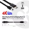 Club 3D CAC-2163 kabelis Mini DisplayPort į DisplayPort 1.2 HBR2, kištukas–kištukas, 2 m (6,56 ft), 4K60Hz