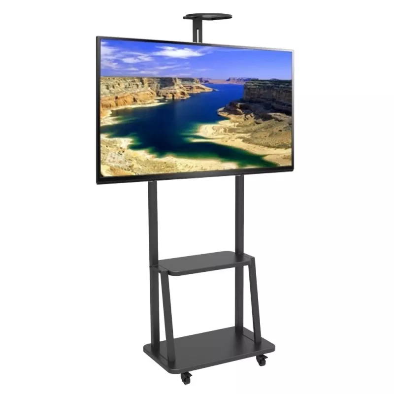Techly ICA-TR33 fiksuotas laikiklis skaitmeninei reklamai 177,8 cm (70 col.) juodas