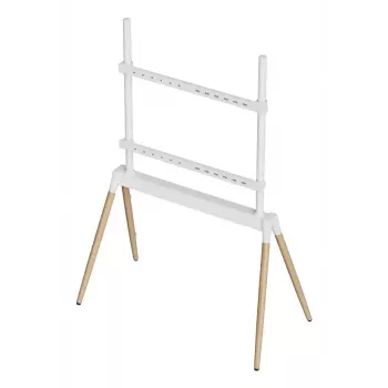 Grindinis TV stovas Gembird TVS-86F-01-W baltas medinis 2,18 m 40 kg