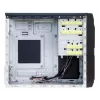 Chieftec LT-01B-OP Mini Tower kompiuterio korpusas juodas