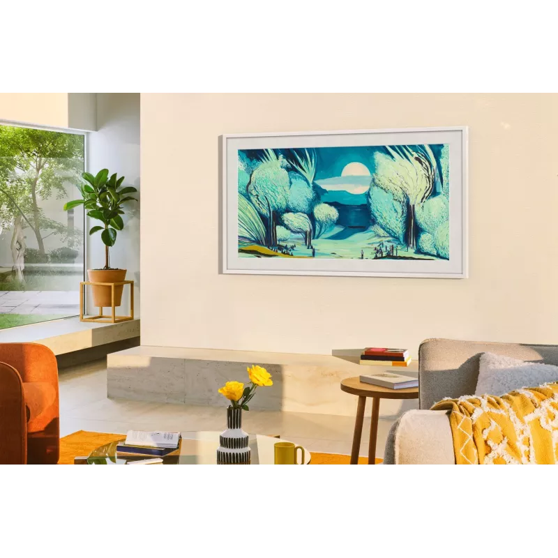 Televizorius Samsung QE43LS03FAU The Frame 43 colių 4K QLED Dual LED Tizen, 3840×2160, Wi-Fi, Juodas