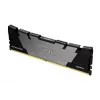 Kingston Technology FURY 32GB 3200MT/s DDR4 CL16 DIMM (2 modulių rinkinys) 1Gx8 Renegade juodos spalvos