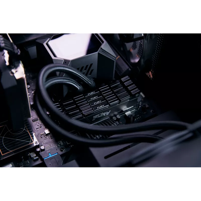 Kingston Technology FURY 32GB 3200MT/s DDR4 CL16 DIMM (2 modulių rinkinys) 1Gx8 Renegade juodos spalvos