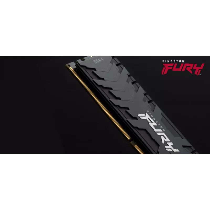 Kingston Technology FURY 32GB 3200MT/s DDR4 CL16 DIMM (2 modulių rinkinys) 1Gx8 Renegade juodos spalvos