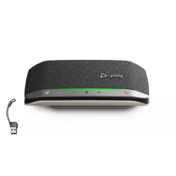 HP Poly Sync 20-M garsiakalbio mikrofonas USB-C/A adapteriu, juodas