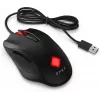 HP OMEN Vector pelė, dešinei rankai, IR LED, USB Type-A, 16000 DPI, 1 ms, juoda