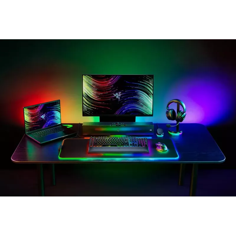 Razer BlackWidow V4 Pro klaviatūra mechaninė žaidimams USB QWERTY US International juoda mechaniniai RGB LED