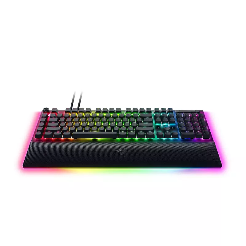 Razer BlackWidow V4 Pro klaviatūra mechaninė žaidimams USB QWERTY US International juoda mechaniniai RGB LED