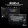 Mechaninė žaidimų klaviatūra Corsair K65 PLUS WIRELESS RGB Wireless USB Juoda