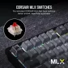 Mechaninė žaidimų klaviatūra Corsair K65 PLUS WIRELESS RGB Wireless USB Juoda