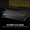 Mechaninė žaidimų klaviatūra Corsair K65 PLUS WIRELESS RGB Wireless USB Juoda