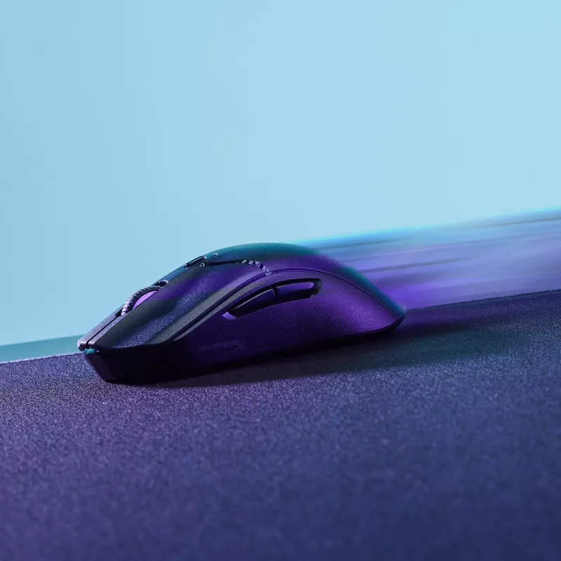 HyperX Pulsefire Haste 2 Core Wls - Žaidimų pelė (Juoda/Juoda)