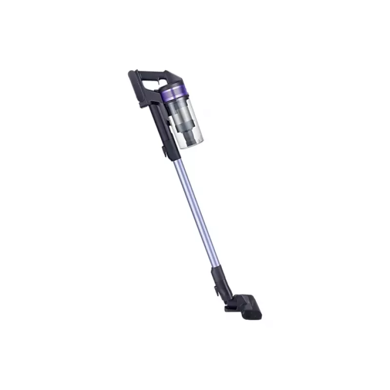 Samsung VS15A6031R4/GE belaidis lazdinis dulkių siurblys, akumuliatorinis, sausas valymas, cikloninis, be maišelio, 0,8 l, 410 W, juoda, violetinė