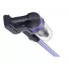 Samsung VS15A6031R4/GE belaidis lazdinis dulkių siurblys, akumuliatorinis, sausas valymas, cikloninis, be maišelio, 0,8 l, 410 W, juoda, violetinė