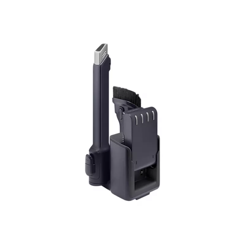 Samsung VS15A6031R4/GE belaidis lazdinis dulkių siurblys, akumuliatorinis, sausas valymas, cikloninis, be maišelio, 0,8 l, 410 W, juoda, violetinė
