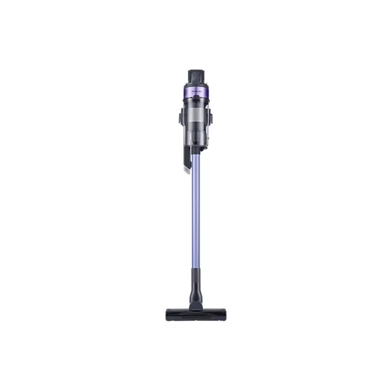 Samsung VS15A6031R4/GE belaidis lazdinis dulkių siurblys, akumuliatorinis, sausas valymas, cikloninis, be maišelio, 0,8 l, 410 W, juoda, violetinė