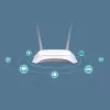 TP-Link TL-MR3420 belaidis maršrutizatorius Fast Ethernet vienos juostos (2,4 GHz) juoda, balta