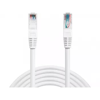 Tinklo kabelis Sandberg UTP Cat6 RJ-45 1 m baltas