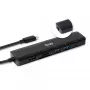 CLUB3D USB Type C 7-in-1 Hub HDMI 4K60Hz SD/TF kortelių lizdai 2x USB Type A USB Type C PD RJ45 suderinamas su Thunderbolt 3